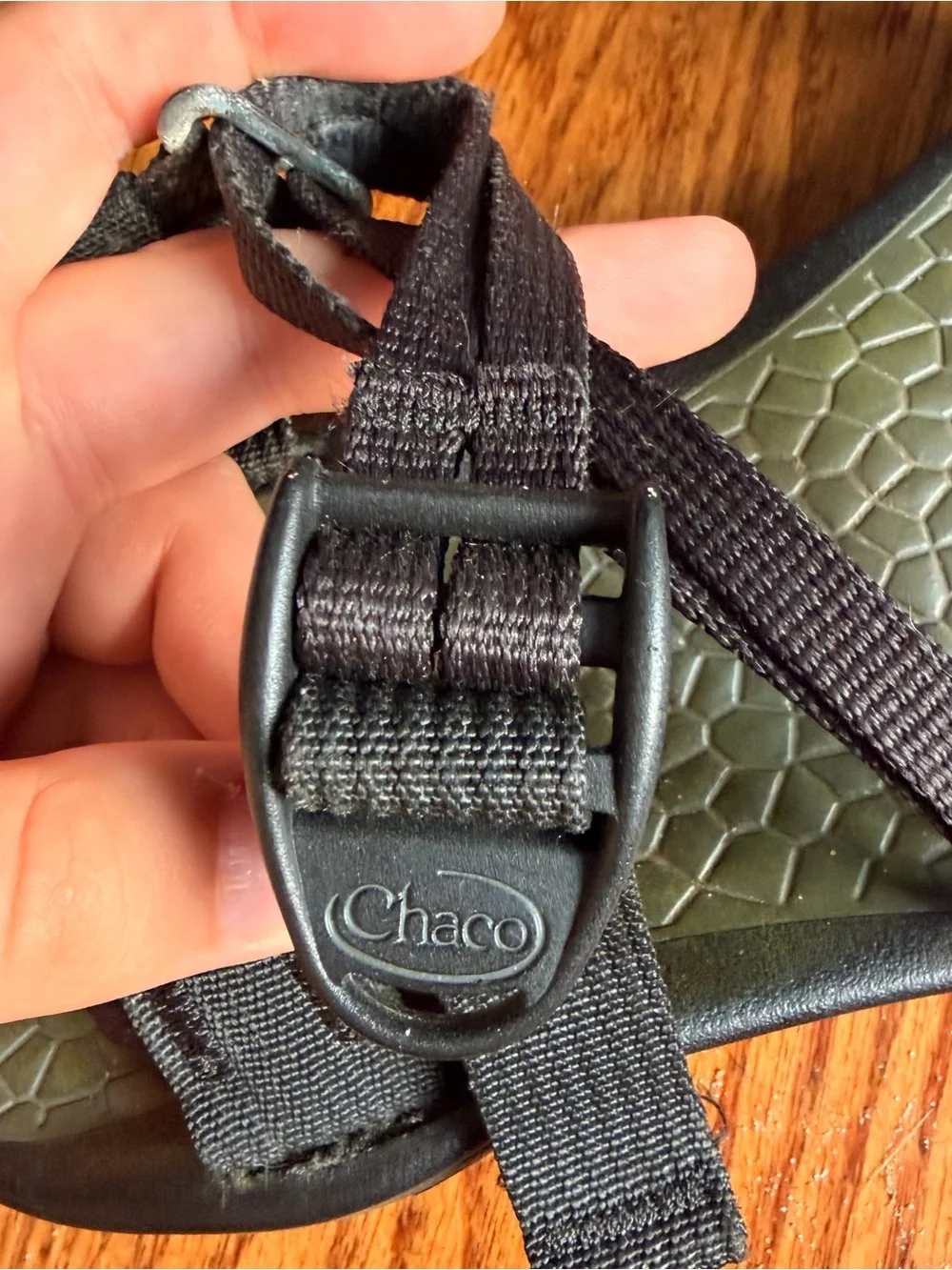 Chaco Women's Black Strap Sandals Size 7